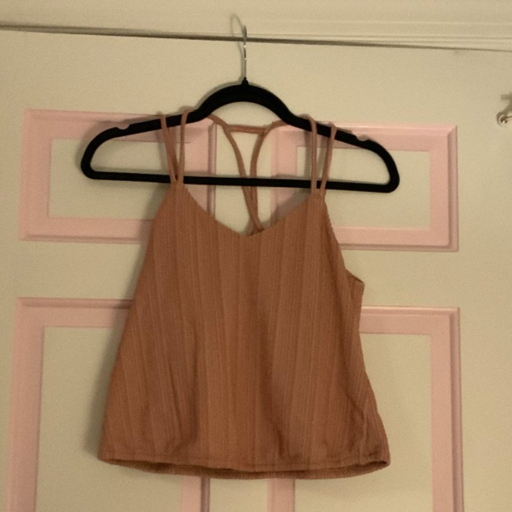 Express Strappy Glitter Top (XS)